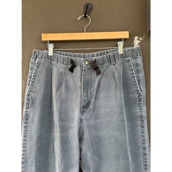 Royal Robbins Men's Medium Buckle Front Rugged Cotton Gray Hiking Pants Workwear - Picture 4 of 7